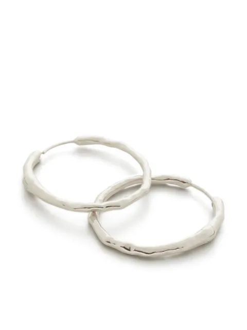 Monica Vinader Siren muse medium hoop earrings