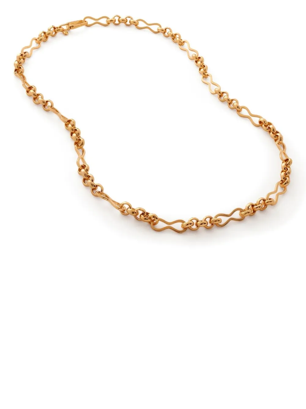 

Monica Vinader Heritage link adjustable necklace - Gold