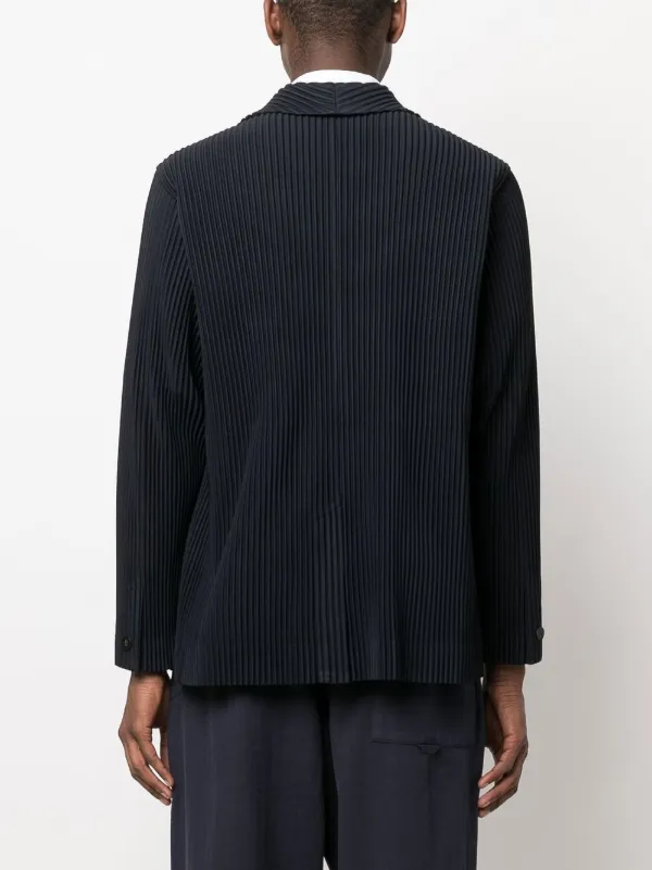 Homme Plissé Issey Miyake pleated-design Jacket - Farfetch