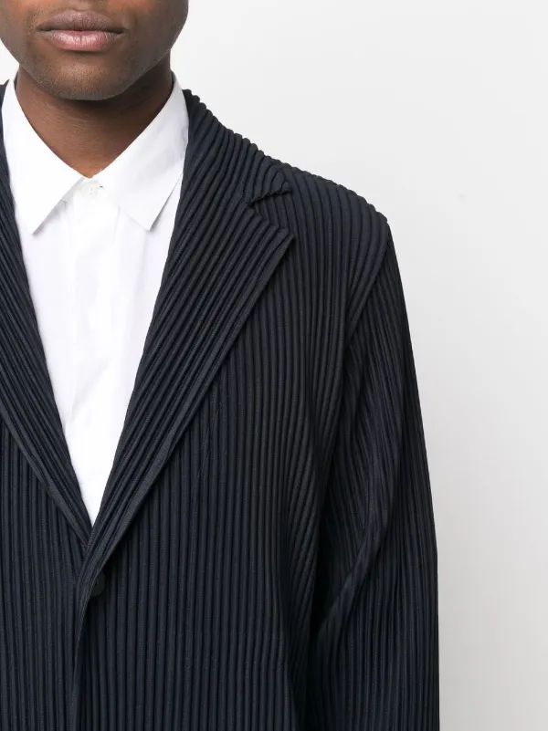 Homme Plissé Issey Miyake pleated-design Jacket - Farfetch