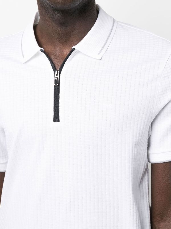 michael kors white polo