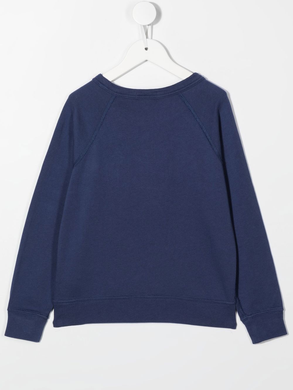 Shop Ralph Lauren Round Neck Sweatshirt In Blue