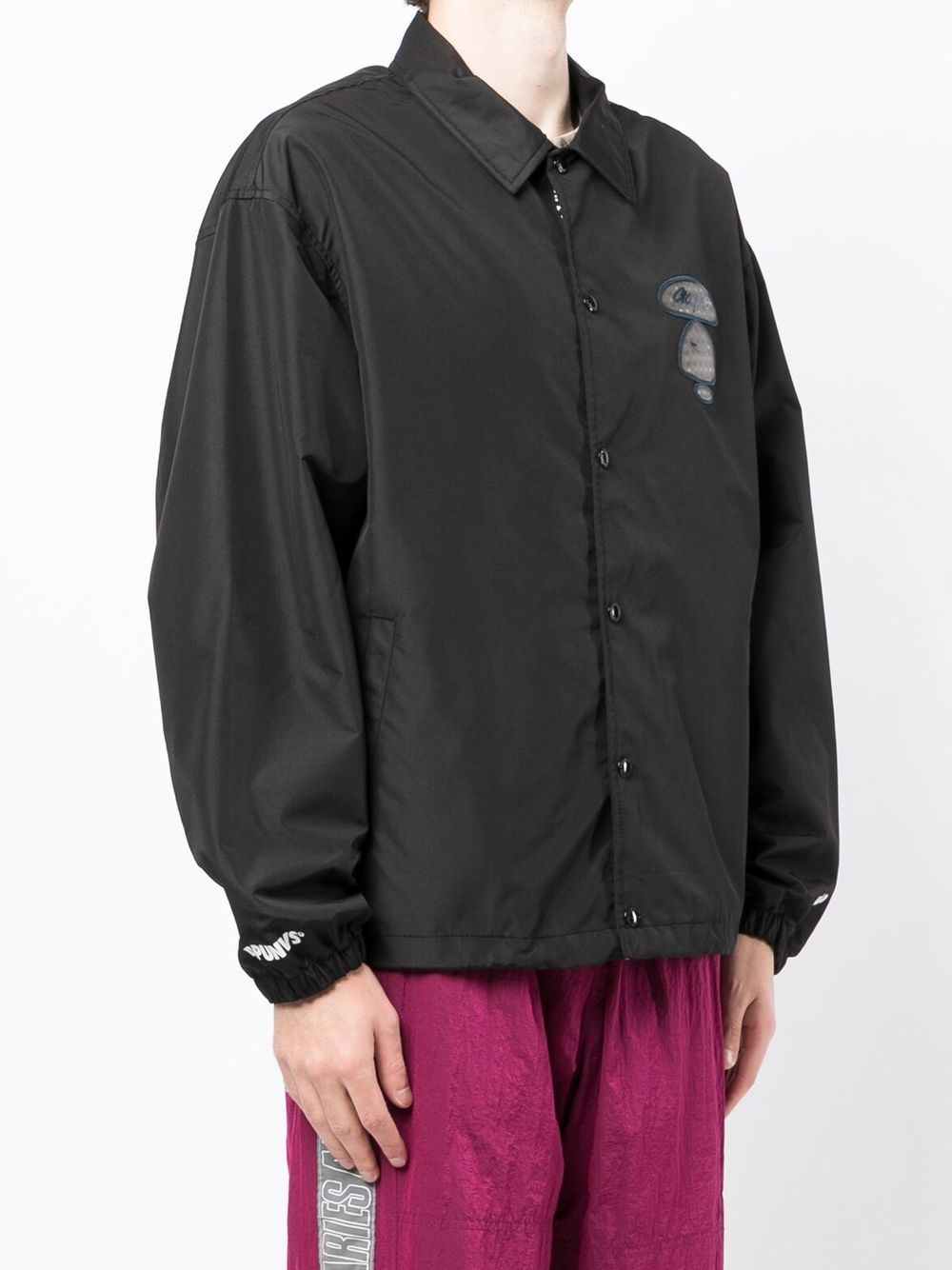 AAPE BY *A BATHING APE Milo-patch shirt jacket Men