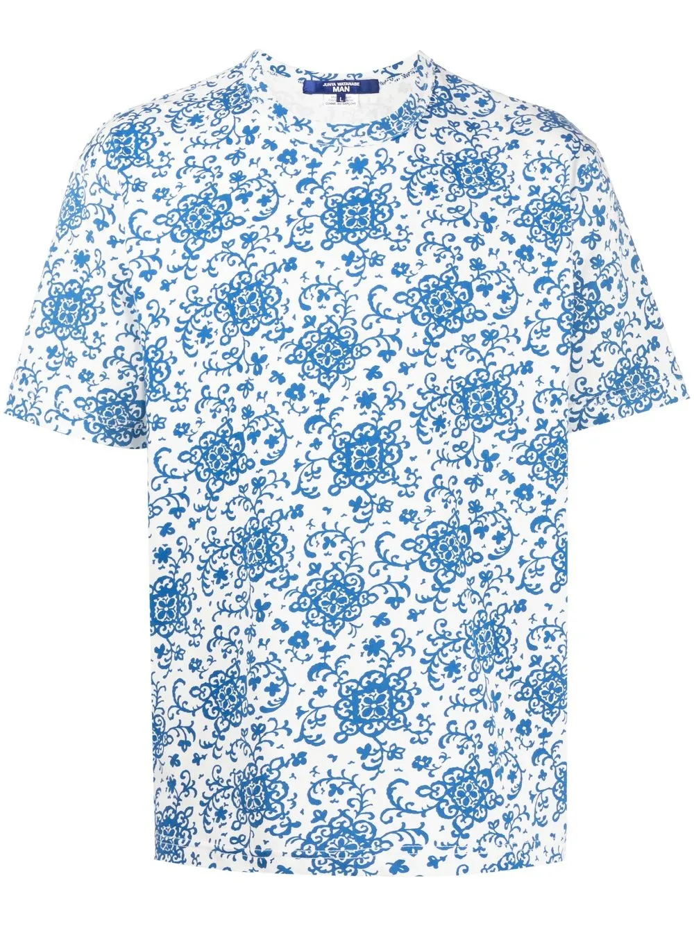 

Junya Watanabe MAN playera con estampado de cachemira - Blanco