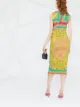 Versace Barocco Goddess pencil dress