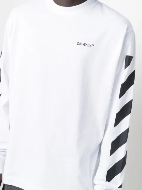 logo-print long-sleeve T-shirt - Farfetch