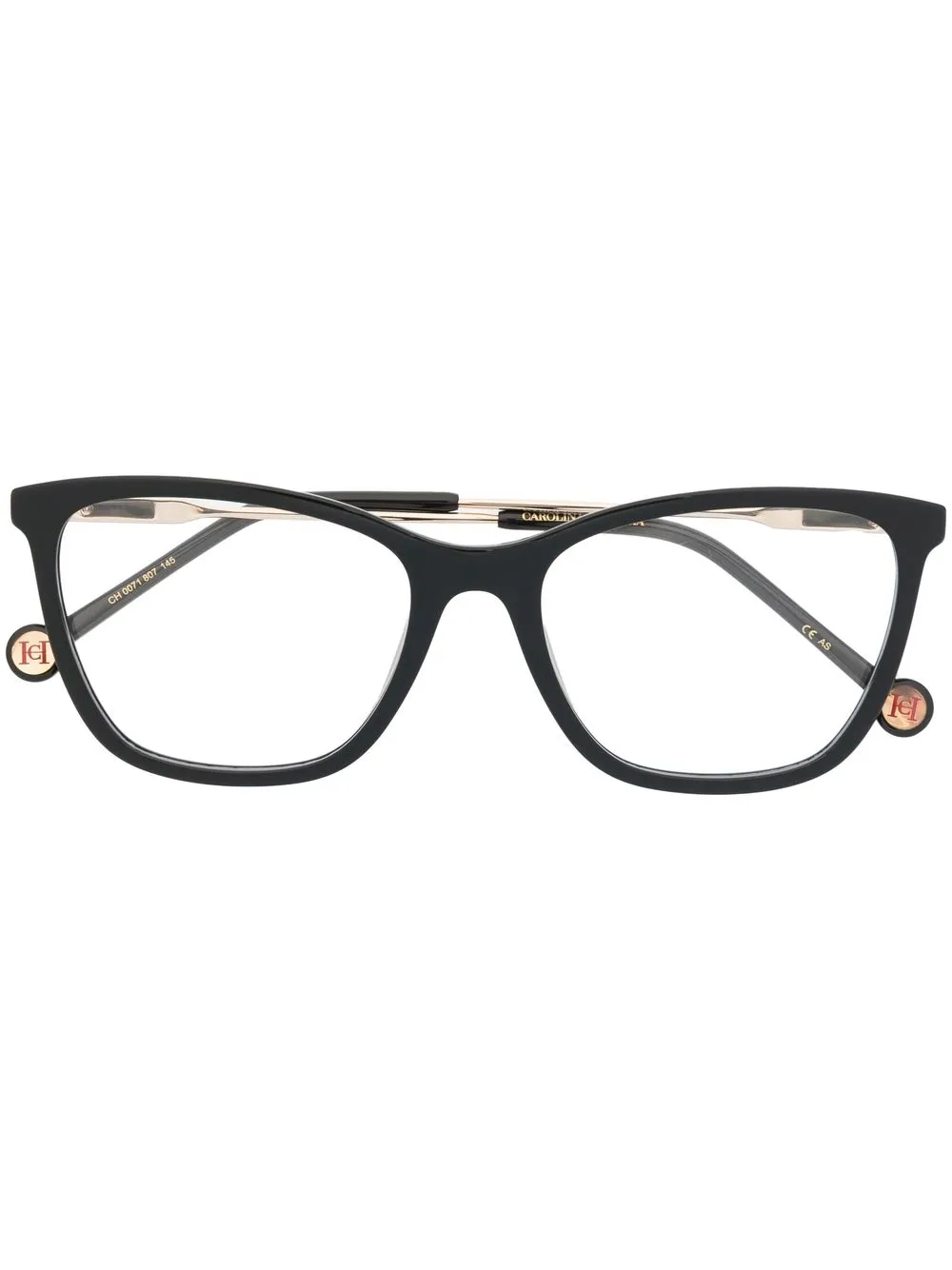 

Carolina Herrera lentes con armazón cat eye - Negro