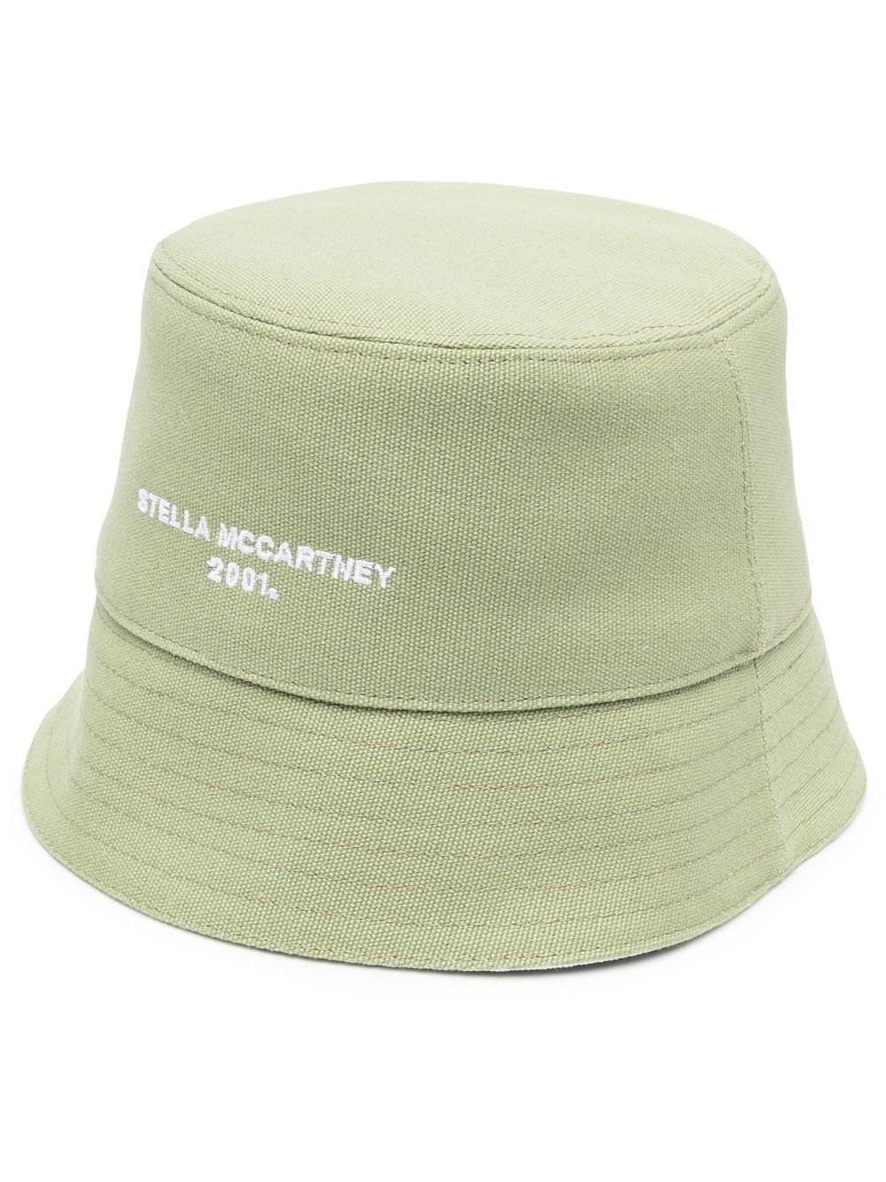 STELLA MCCARTNEY LOGO-EMBROIDERED BUCKET HAT