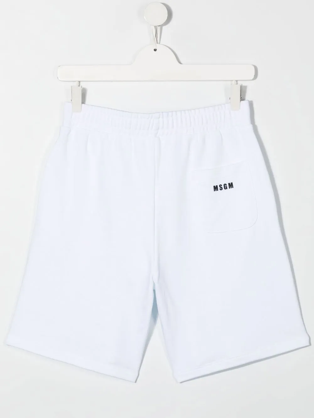 MSGM Kids Shorts met logoprint - Wit