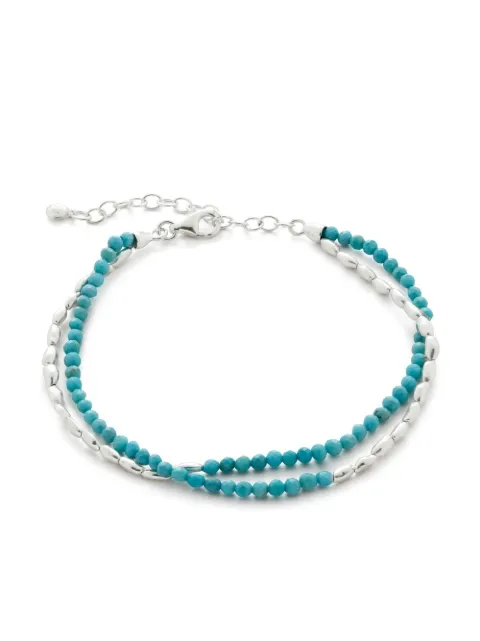 Monica Vinader two-tone beaded bracelet  