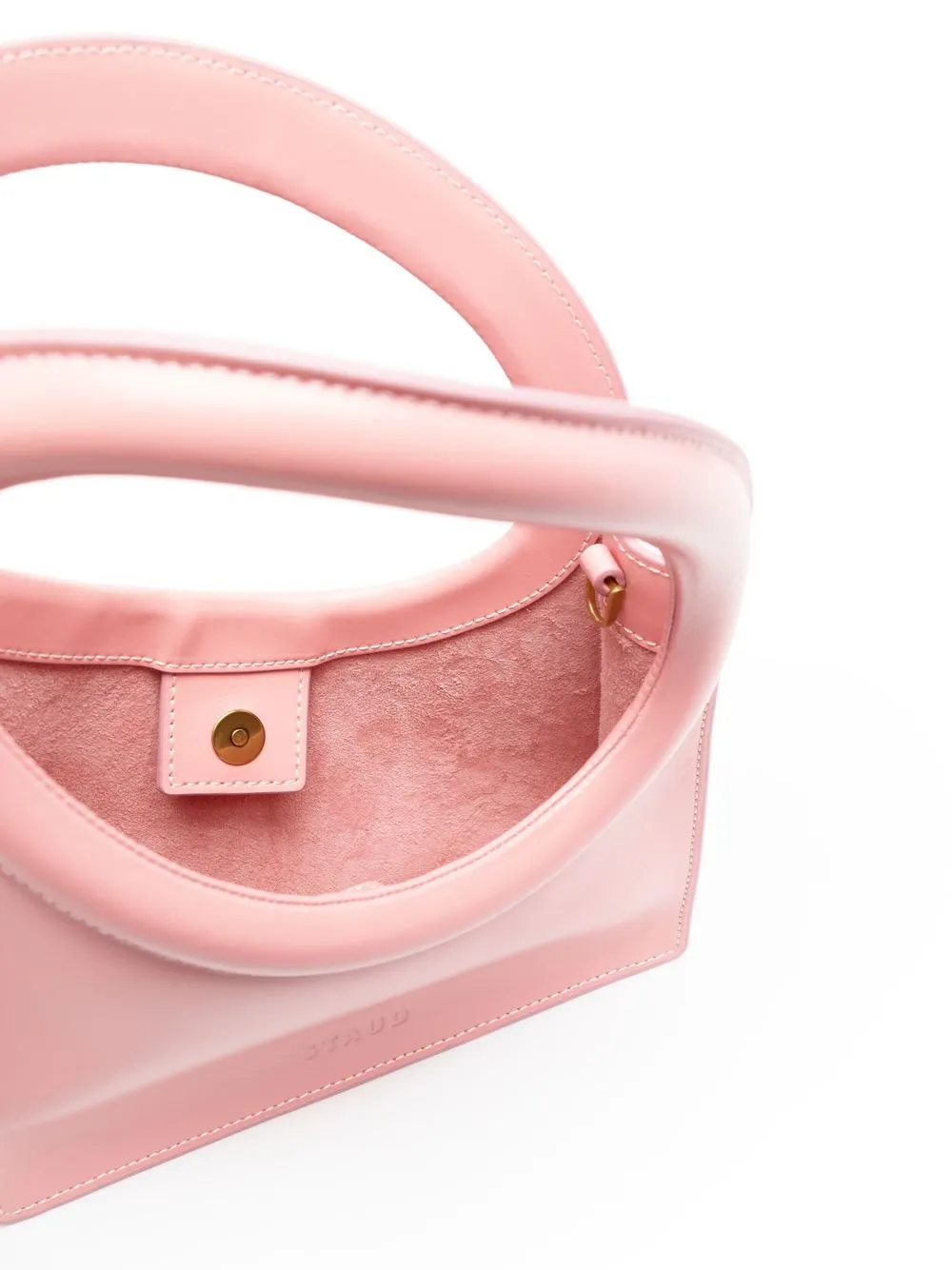 STAUD Limone Asymmetric cutout Handle Bag Farfetch