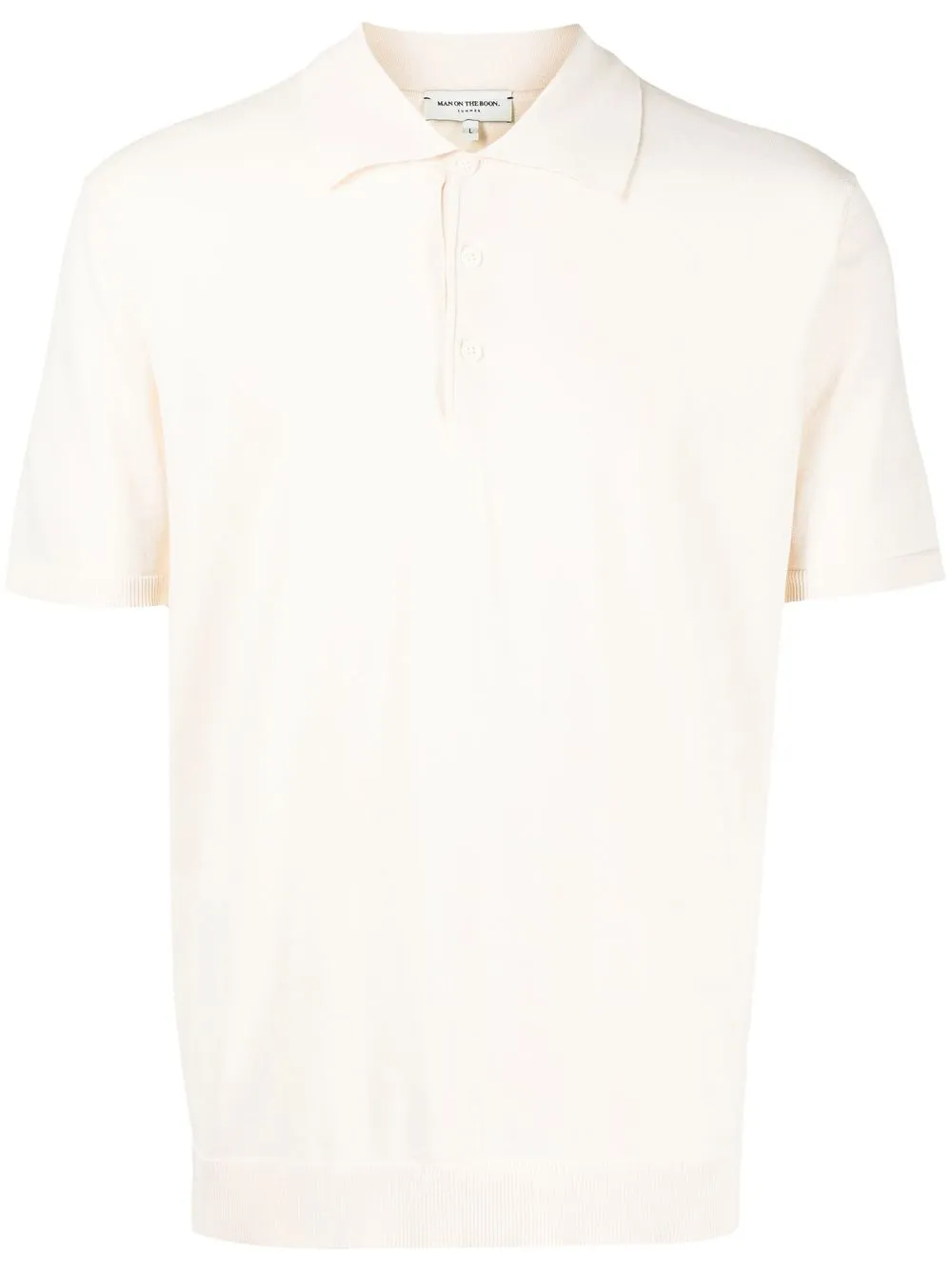 

Man On The Boon. short-sleeve polo shirt - Neutrals