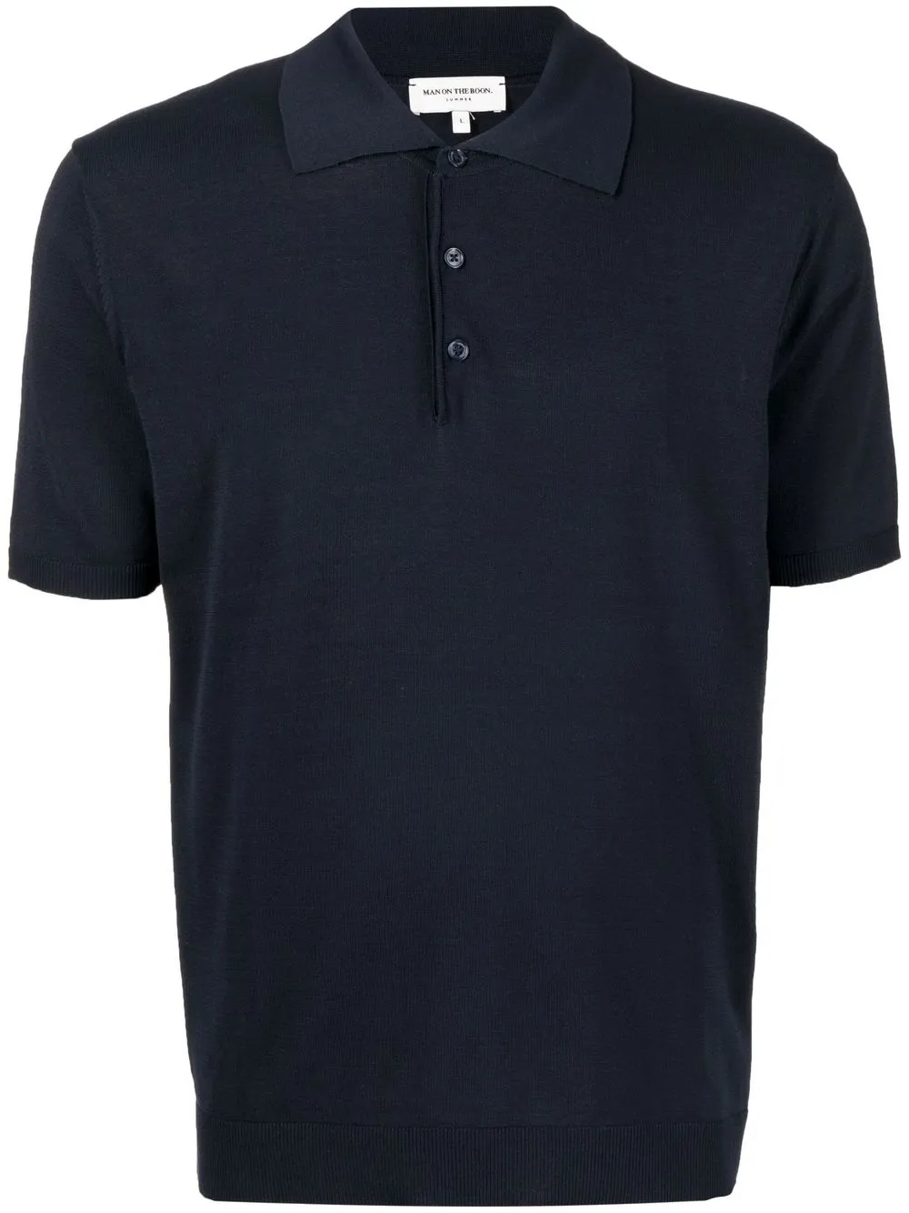 

Man On The Boon. short-sleeve polo shirt - Blue