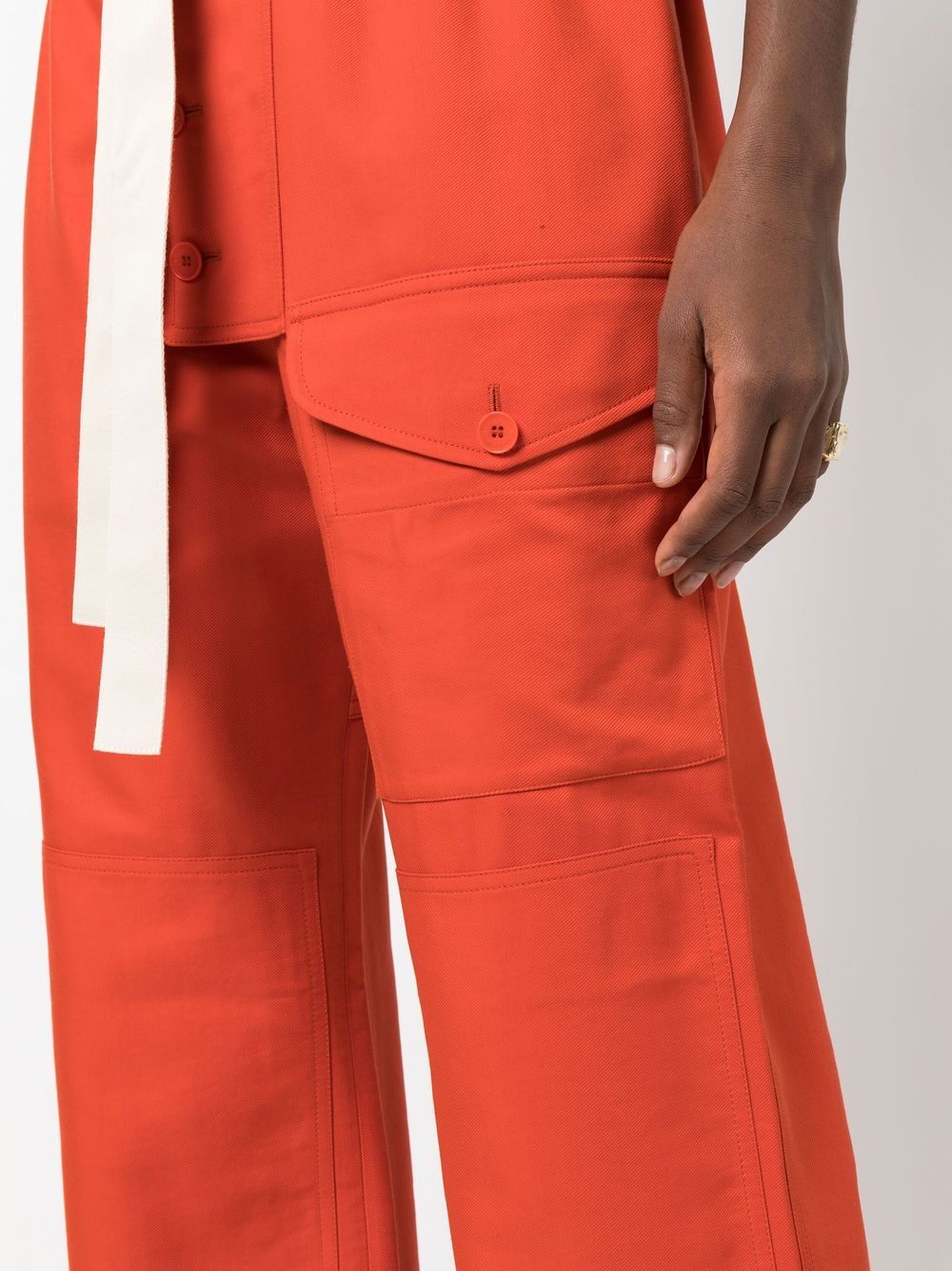 Stella McCartney straight-leg drawstring trousers Women