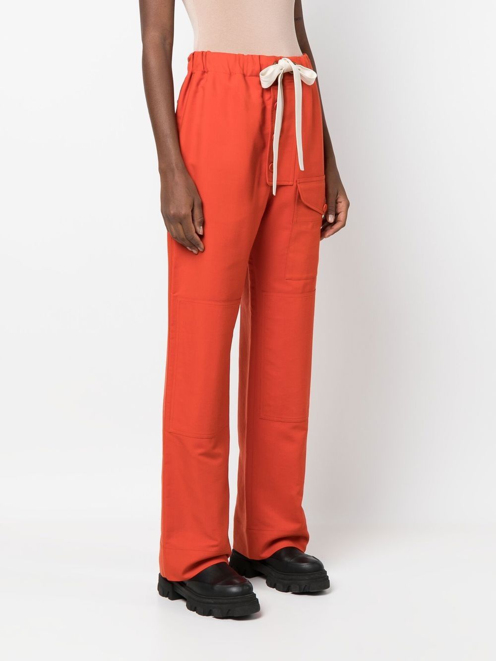 Stella McCartney straight-leg drawstring trousers Women