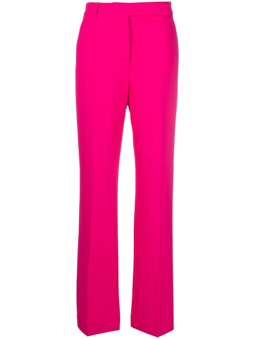 

Hebe Studio pantalones rectos con tiro alto - Rosado