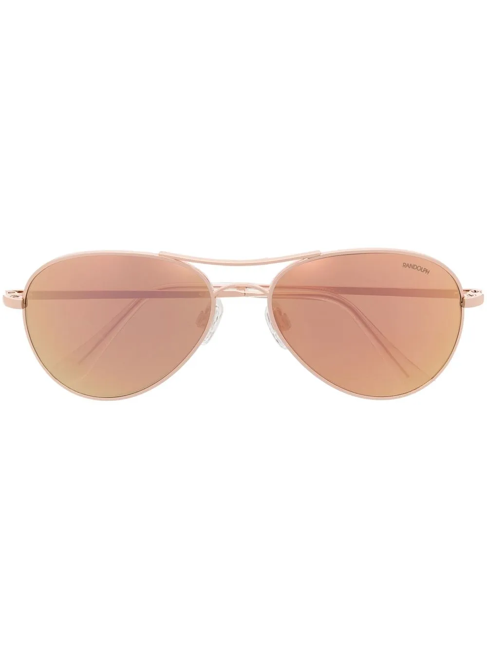 

Junya Watanabe lentes de sol con armazón estilo piloto - Rosado