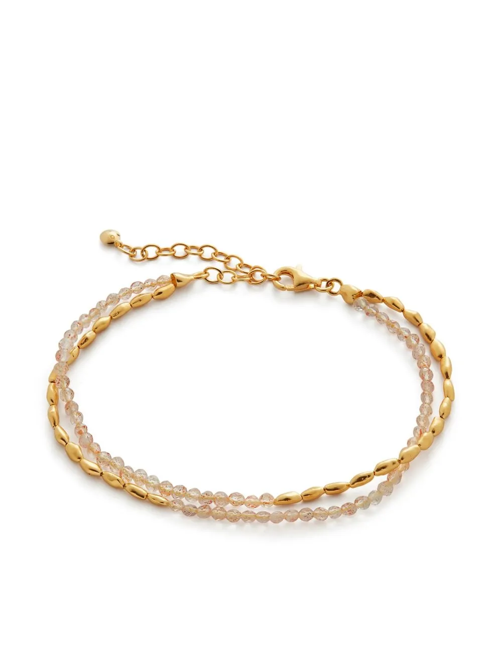 

Monica Vinader pulsera Nugget mini - Dorado