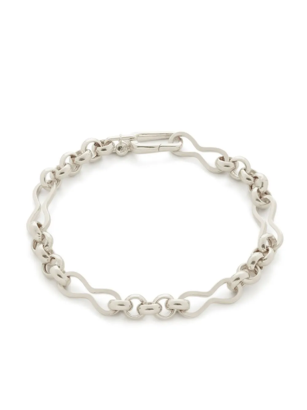 

Monica Vinader pulsera de cadena Heritage - Plateado