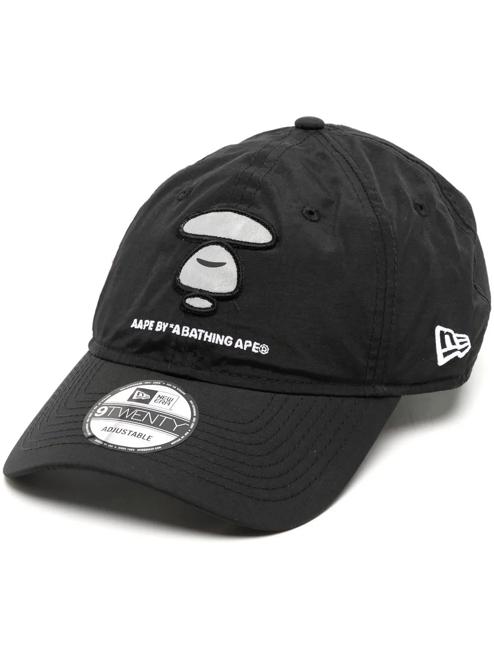 

AAPE BY *A BATHING APE® gorra con logo bordado - Negro