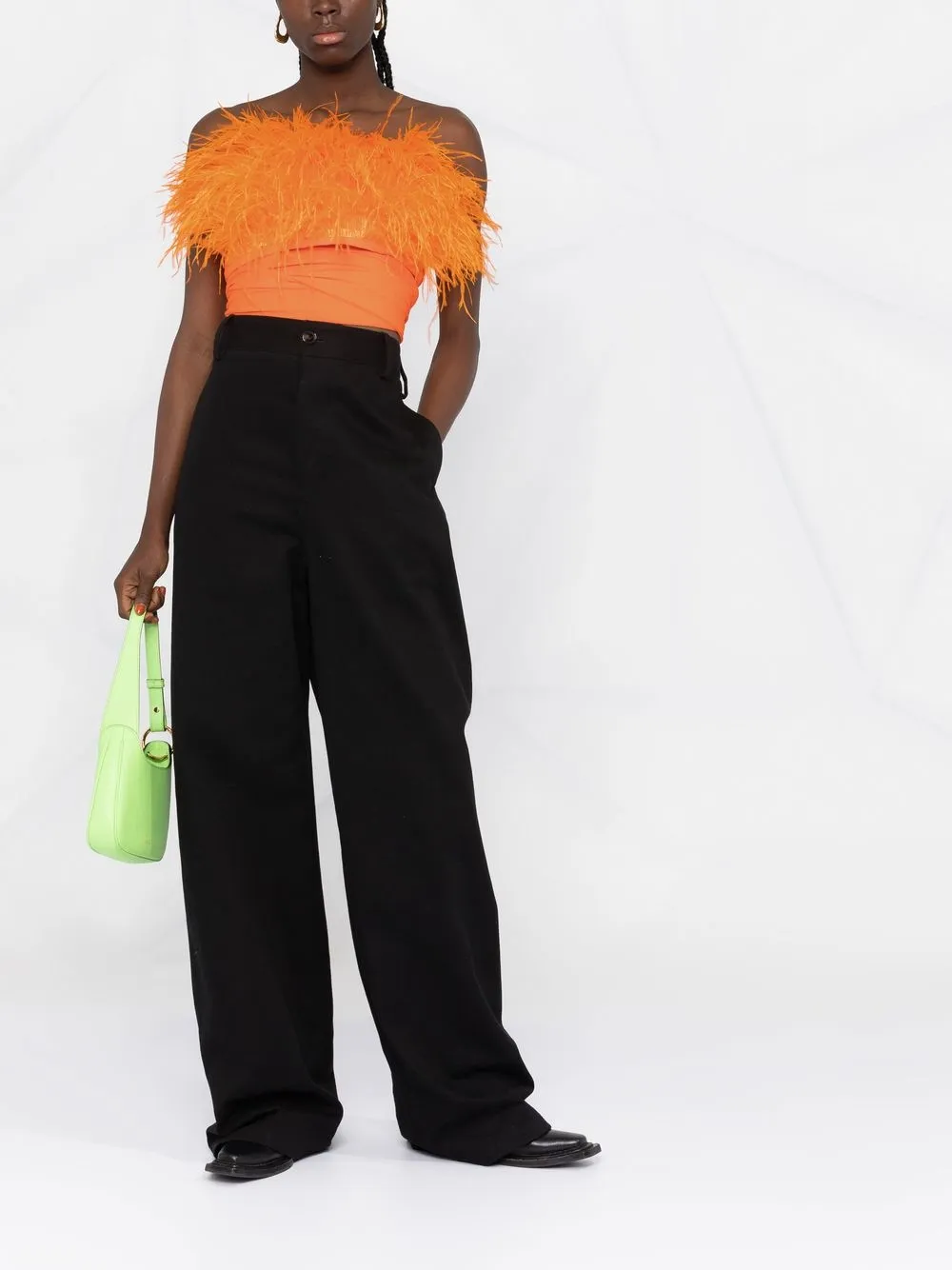 Atu Body Couture Strapless top - Oranje