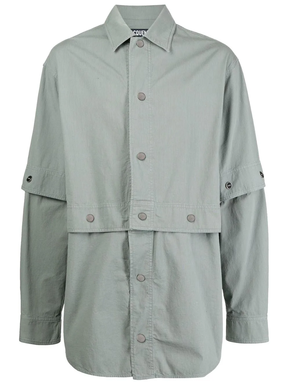 

Jacquemus layered shirt jacket - Grey