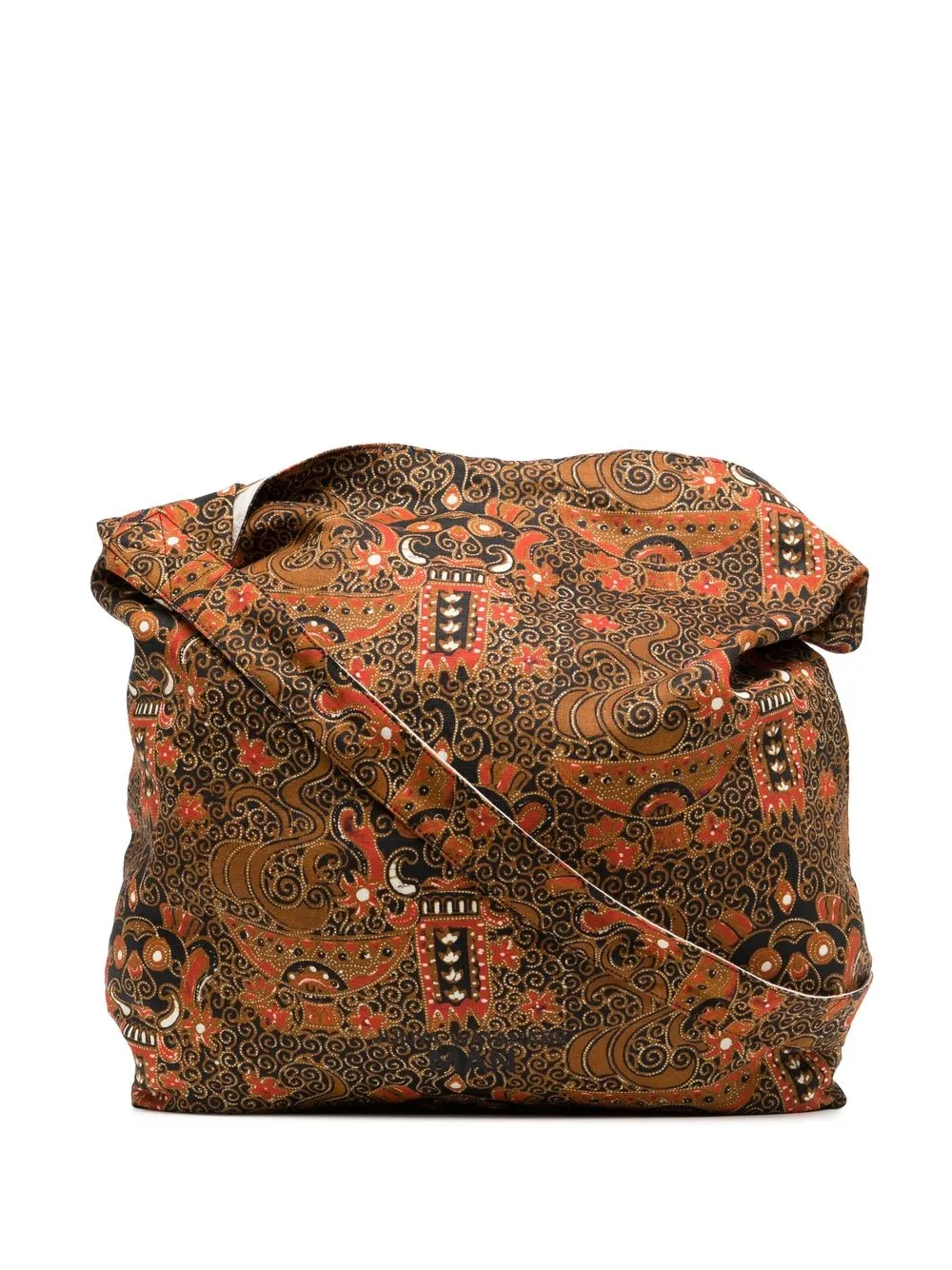 

Junya Watanabe MAN bolsa de hombro con motivo estampado - Multicolor