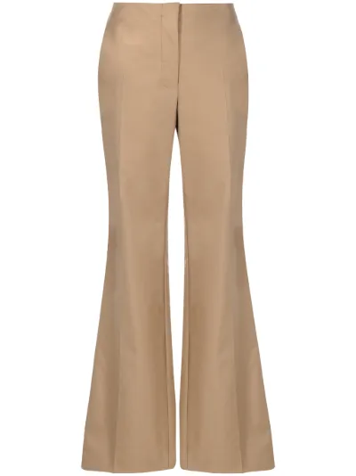 cropped flared trousers | The Row 
