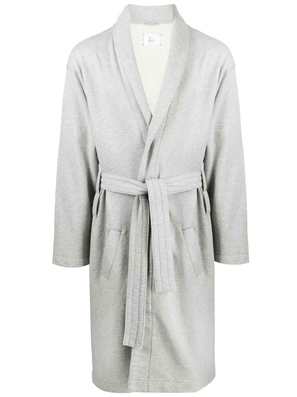 

Reigning Champ shawl-collar terry-cloth robe - Grey