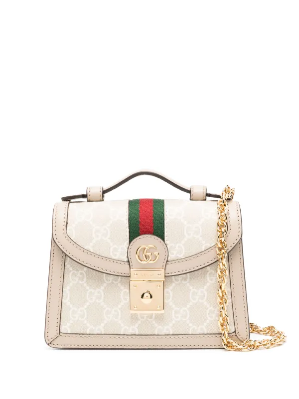 Gucci Mini Ophidia Shoulder Bag White FARFETCH IE