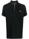 Moose Knuckles logo patch polo shirt - Black