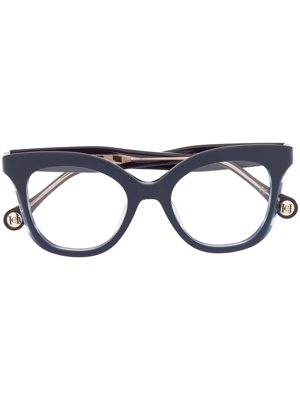 

Carolina Herrera cat-eye frame glasses - Purple