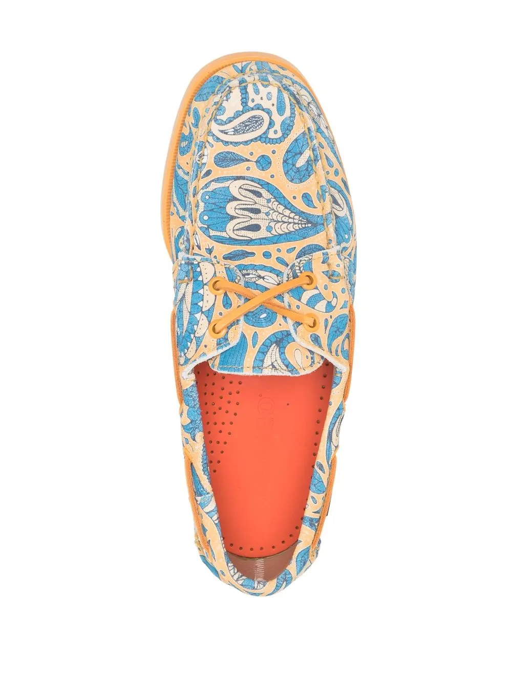 Sebago paisleyprint derby shoes Smart Closet