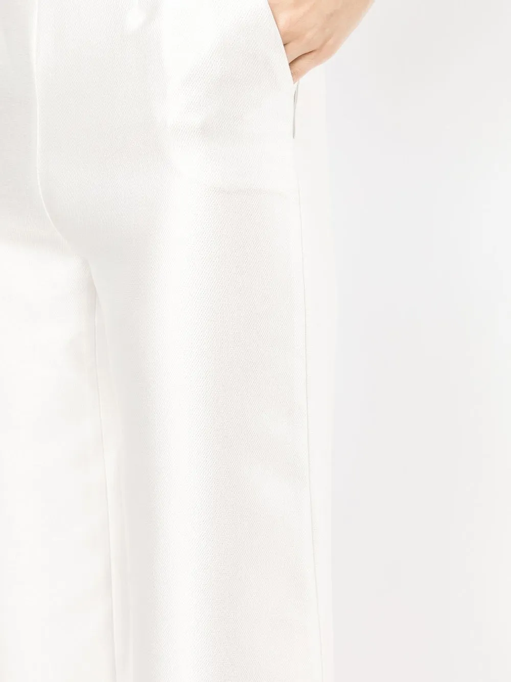 Saiid Kobeisy Mikado Pique Trousers Farfetch