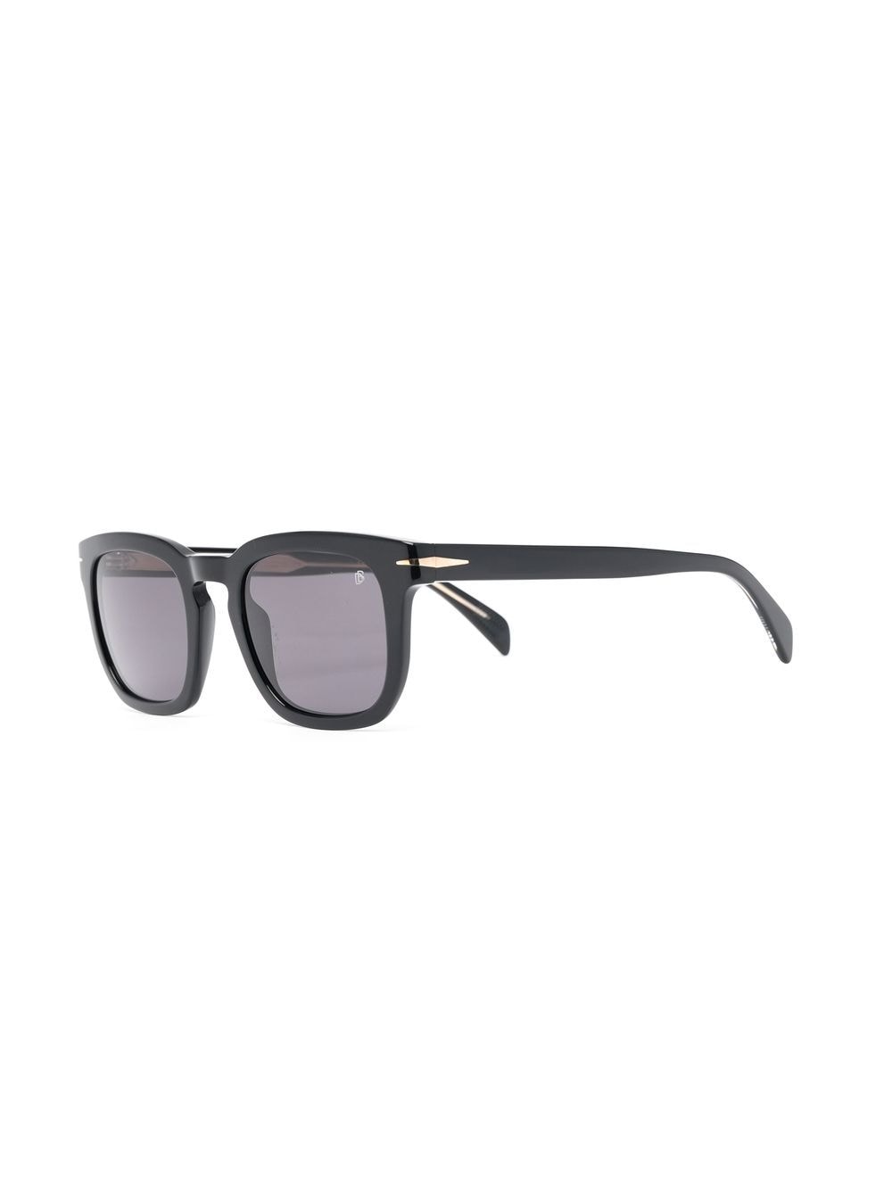 Shop Eyewear By David Beckham Square-frame Sunglasses In Black