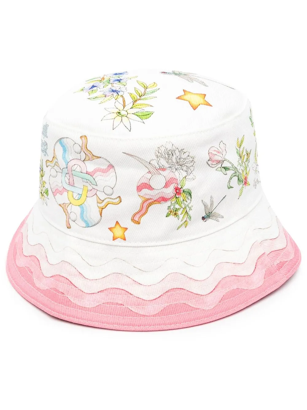 Ping Ping Fleurie Jour bucket hat