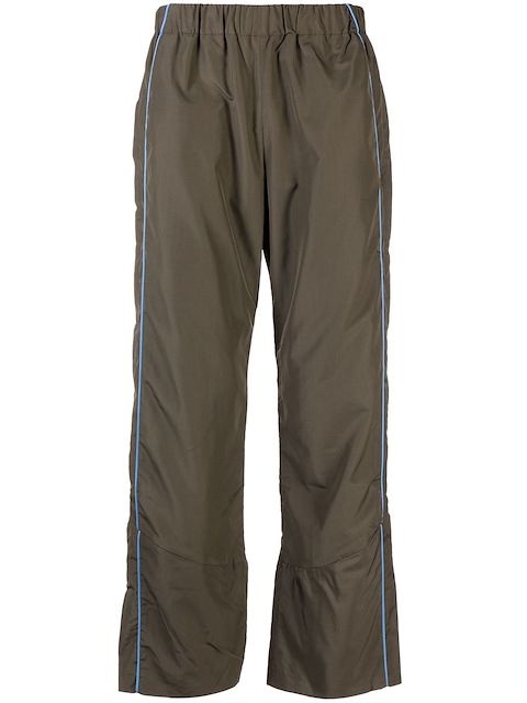 Robyn Lynch piping-detail track pants