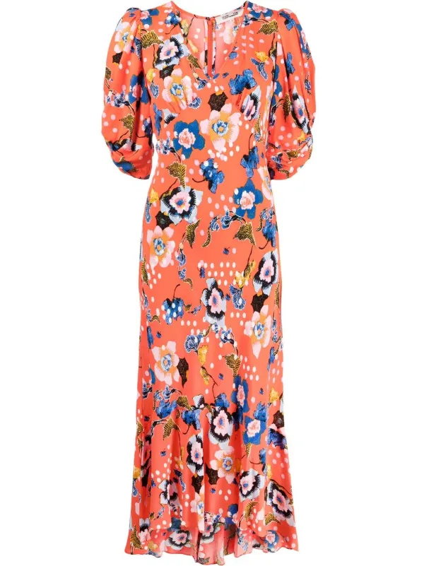 DVF Diane Von Furstenberg floral-print 