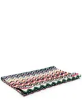 Missoni Home striped rectangular tablecloth - Black