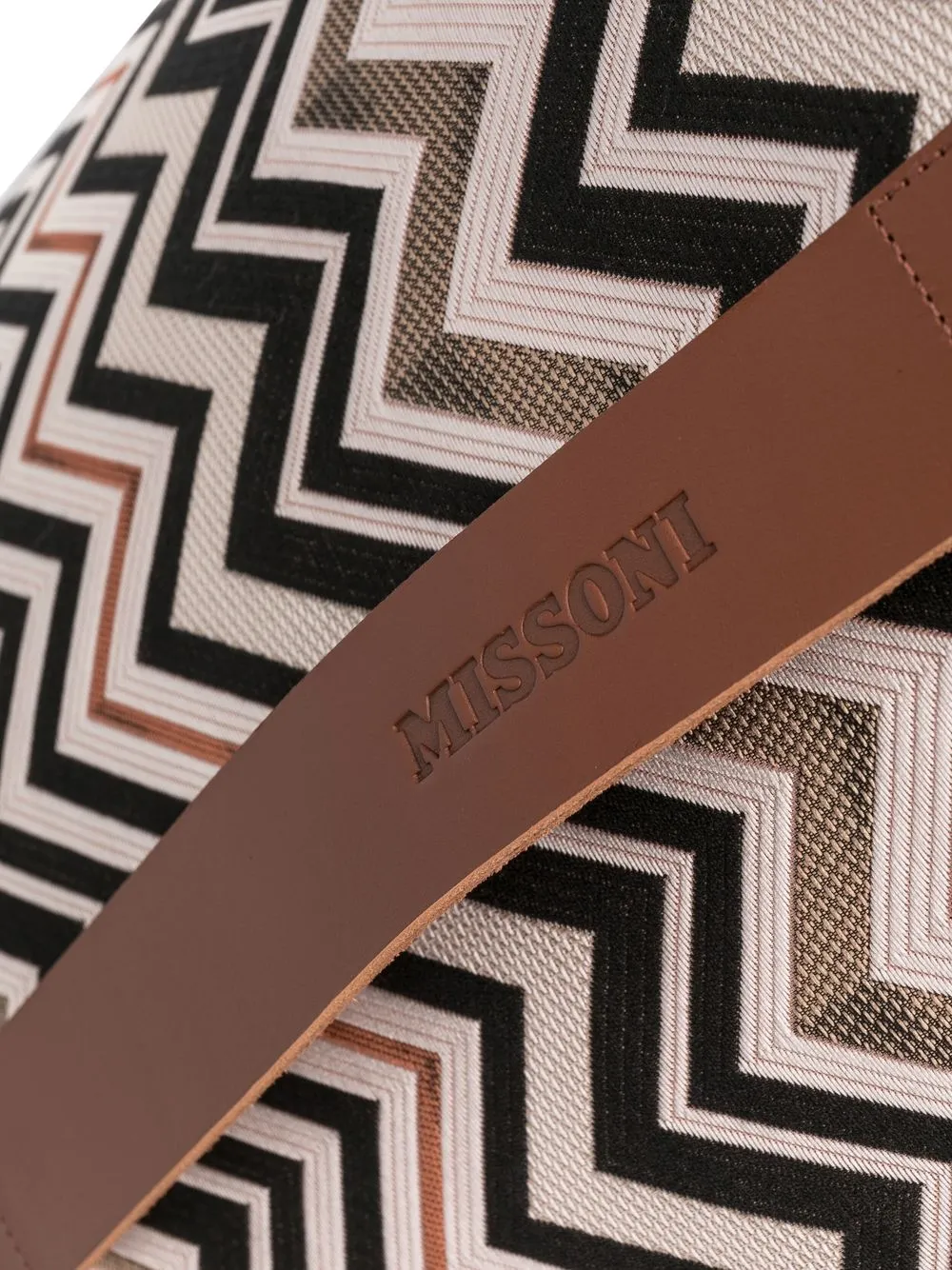  Missoni Home Puff Belfast Con Motivo En Zigzag - Neutro 