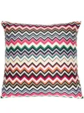 Missoni Home zigzag-print cushion - Black
