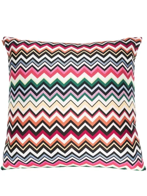 Missoni Home zigzag-print cushion