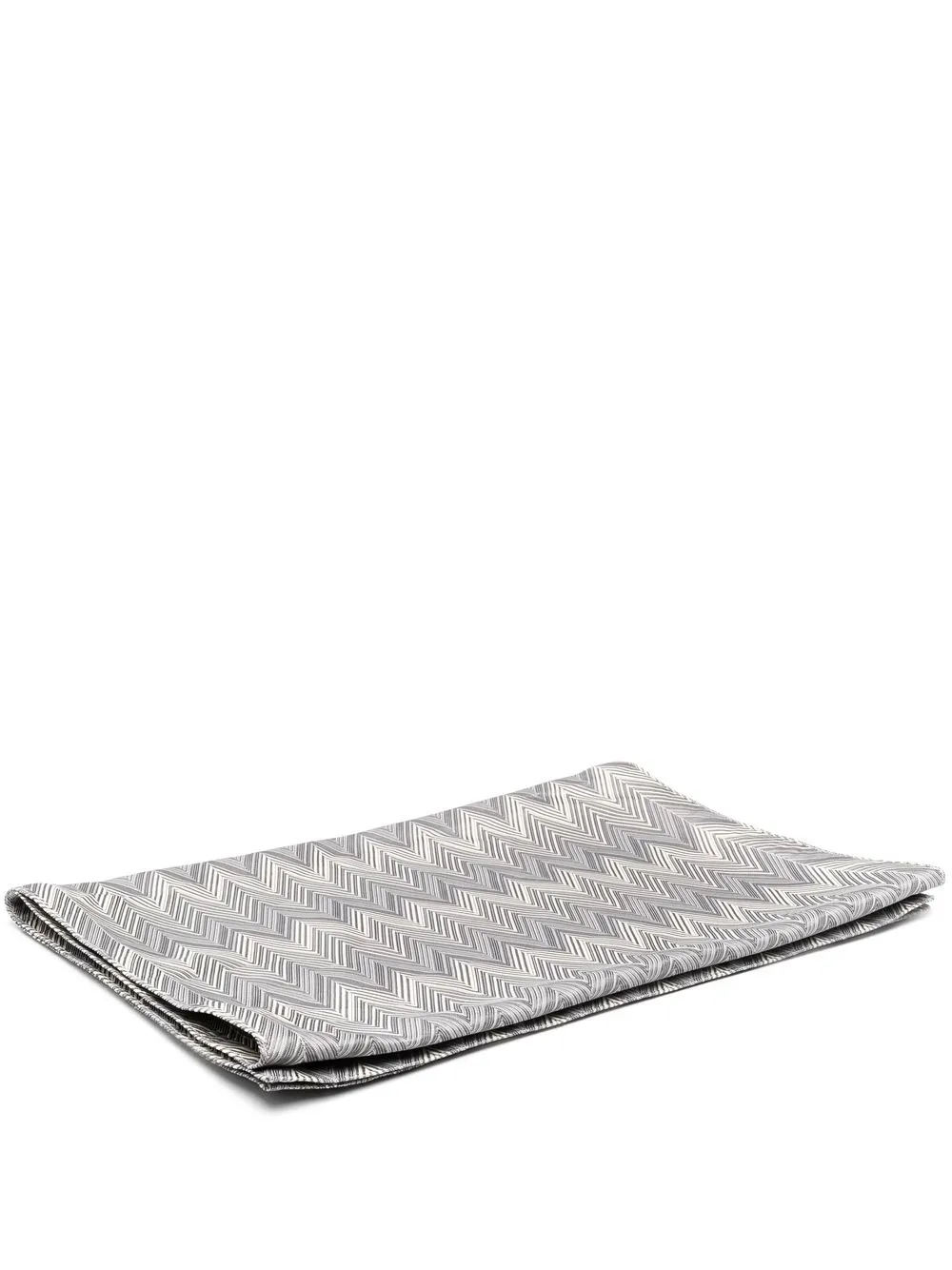 Missoni Home stripe-pattern table cloth | Grey | Image 1