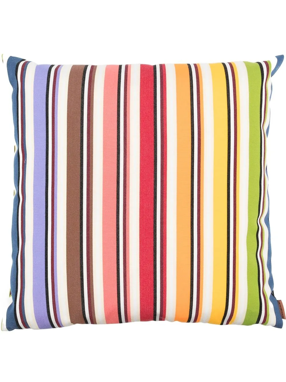 

Missoni Home cojín con rayas de arcoíris - Rosado