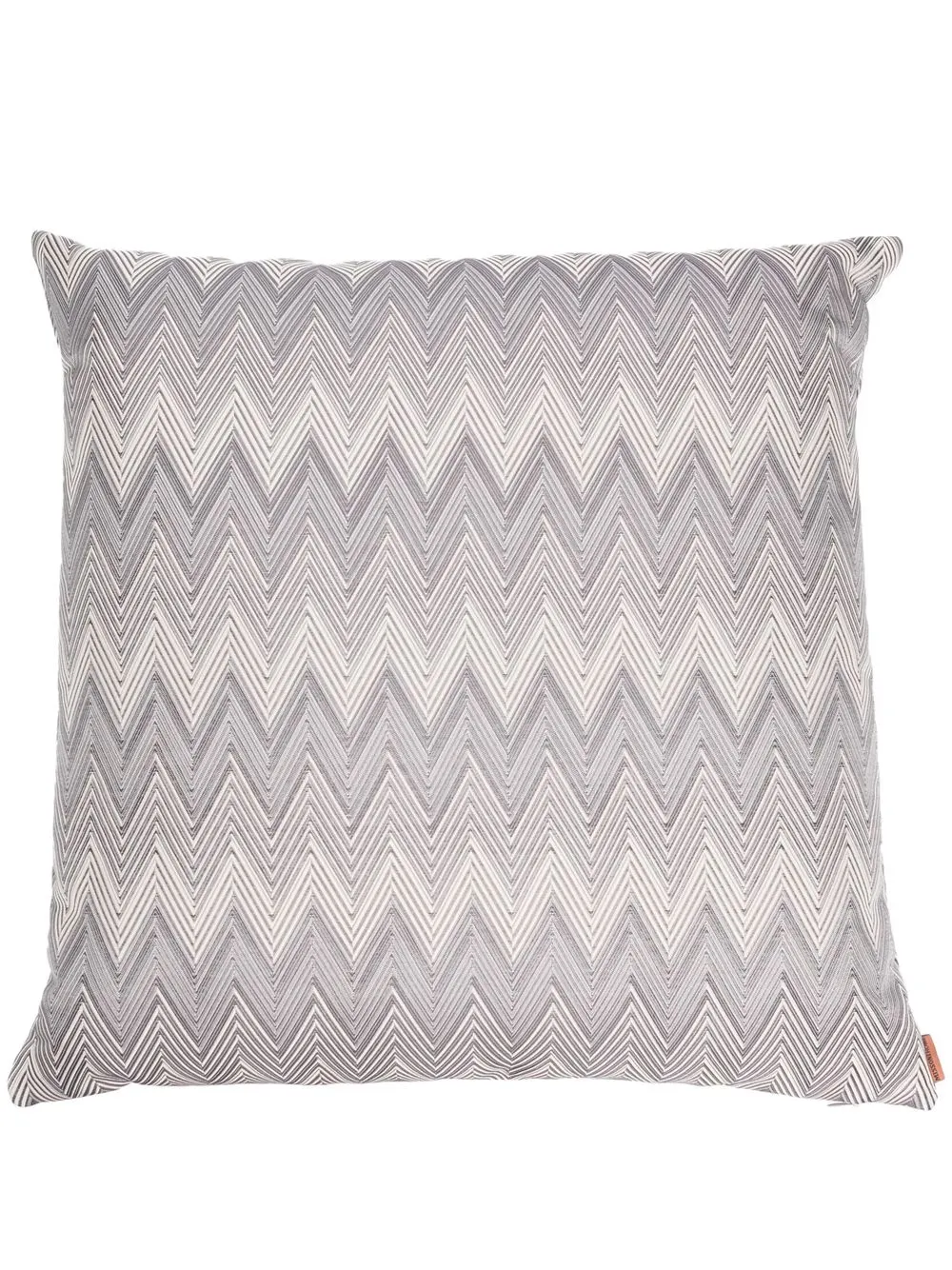 

Missoni Home zig-zag print cushion - Grey