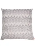 Missoni Home zig-zag print cushion - Grey