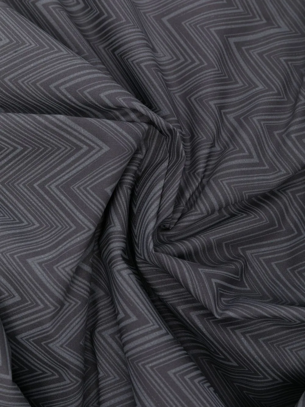 Missoni Zigzag-woven Bedding Set In Grey