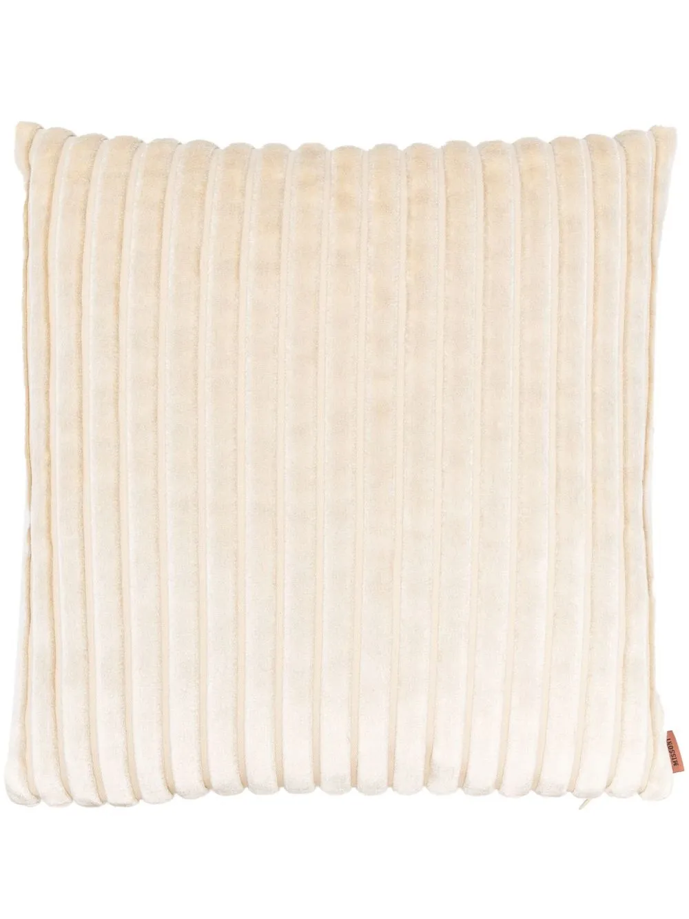 

Missoni Home ribbed square cushion - Neutrals