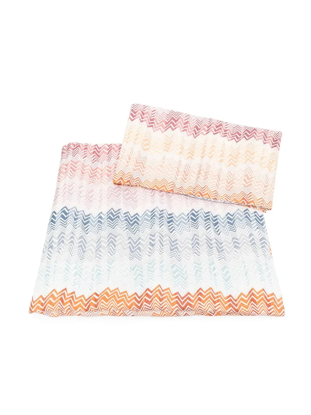 Missoni Striped Bedding Set In Neutrals