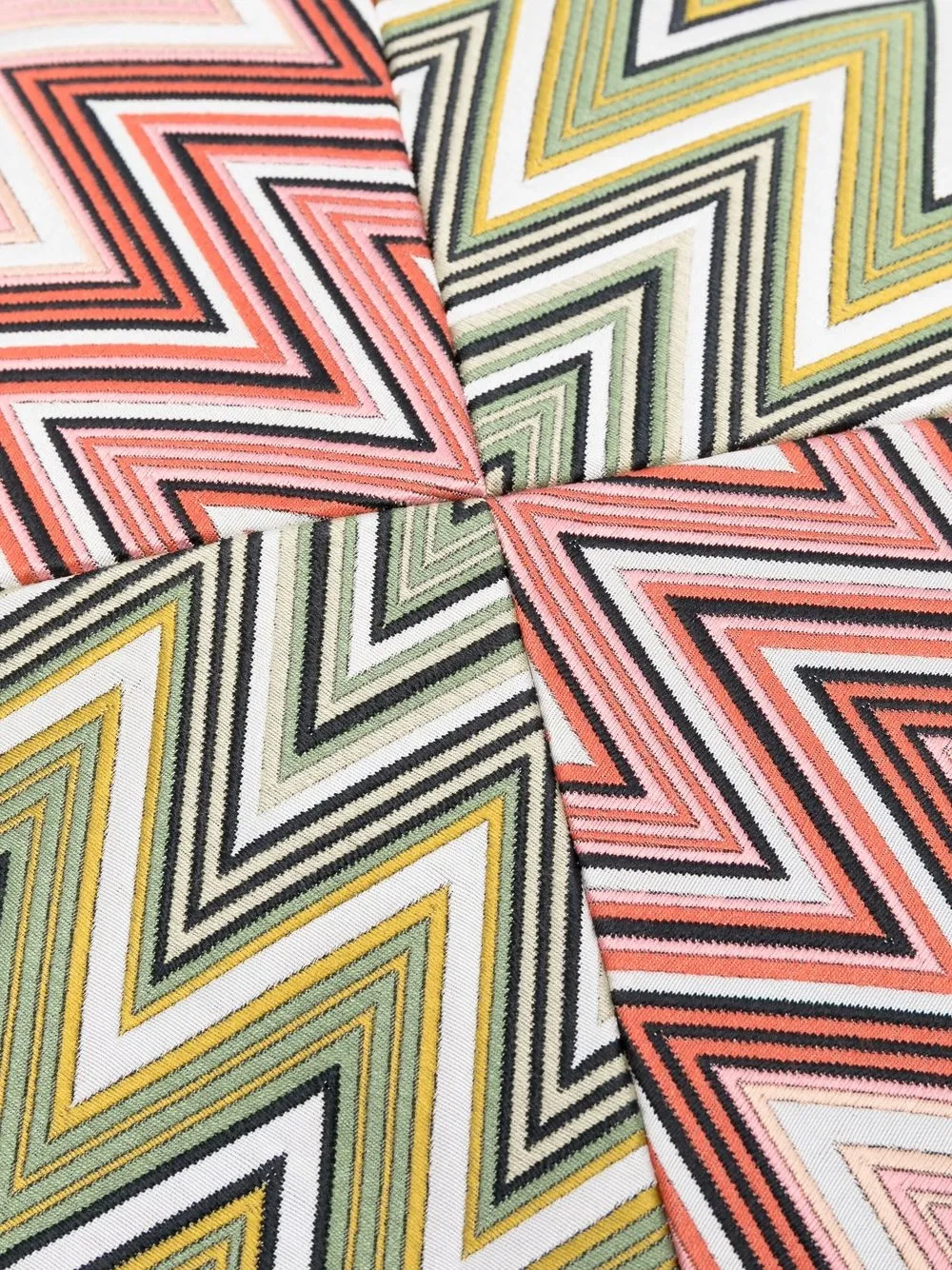 Missoni Birmingham Zizag Cushion In Rosa